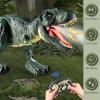 EKU EASYKU 21inches Large Remote Control Dinosaur Toys Sound, Light, Roaring, Mist Spray, Realistic Walking T-Rex RC Tyrannosaurus Dinosaur Toys for Kids Boys Girls 3-10 Years Old view 2
