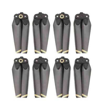 YAOSHER 4/8pcs Propeller for D-JI Spark Drone Quick-Release Props Folding 4730 Blades Accessories Spare Parts Wing Screw Blue red White(Black Gold 8pcs)