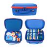 CROTIRAD Carrying Case Compatible with Little Tikes Story Dream Machine, Portable Storage Case Fits Little Tikes for Story Dream Machine Books Starter Set (Up to 5 Sets), CASE ONLY, Blue RED view 1