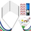 SGftre DIY Own Colored Kite,Blank Diamond Kites for Boys and Girls are Easy to Fly,Craft Kites are Ideal for Decorating Children's Parties and Beach Lawn Events(10 Pack) view 1