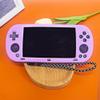 Silicone Protective Case for Trimui Smart Pro Gaming Console Drop Protection Sleeve Cover Simple Solid Color Skin Shell Cover (Purple) view 4