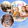 Bememo 100 Pcs Little Jesus Figures Jesus Loves You Original Design Pocket Rubber Little Figures to Hide and Seek Sunday Religious Party Share Easter Gifts(Vibrant Color) view 4