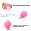 100 Pcs Gold Confetti Balloons Kit,12 Inch Metallic Pink White Gold Party Balloons with Ribbons for Graduation Birthday Wedding Party Decorations (Pink Gold) view 4