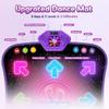 Flooyes Dance Mat Toys for 3-12 Year Old Kids, Electronic Dance Pad with Light-up 8-Button Wireless Bluetooth, Music Dance with 5 Game Modes, Birthday Toys Gifts for 3 4 5 6 7 8 9 10+ Year Old Girls view 3