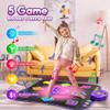 Flooyes Dance Mat Toys for 3-12 Year Old Kids, Electronic Dance Pad with Light-up 8-Button Wireless Bluetooth, Music Dance with 5 Game Modes, Birthday Toys Gifts for 3 4 5 6 7 8 9 10+ Year Old Girls view 4