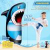 63-Inch Shark Inflatable Punching Bag for Kids, Bop Bag with Bounce-Back Action, Sand/Water-Filled, Boys Girls Inflatable Boxing Toy for Stress Relief, Indoor Outdoor Birthday for Kids view 2