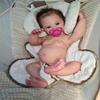Anano Reborn Baby Dolls Silicone Full Body-18 in Realistic Baby Doll Newborn Boy, Full Silicone Babys Doll Lifelike Babies, Real Life Babys Reborn Dolls New Born with Accessories view 2