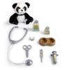 Smoby - 7600340405 Veterinary Trolley - 1 Panda Soft Toy + Case - 10 Accessories - Ages 3 and Above - Made in France view 2