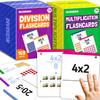 QUOKKA Multiplication and Division Flash Cards for Kids Ages 4-8  338 Math Flashcards for Kids 5-7 - Visual Aids | Sorting Rings | Reference Cards  Math Games 1st to 3rd Grade for Classroom & Home view 1