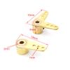 RC Boat Parts Servo Arm 2mm Servo Arm Horn Steering Rudder Arm Linkage End Tie Rod Pull Rod End for Rudder RC Boat Marine Model(B) view 2