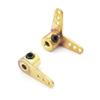 RC Boat Parts Servo Arm 2mm Servo Arm Horn Steering Rudder Arm Linkage End Tie Rod Pull Rod End for Rudder RC Boat Marine Model(B) view 4