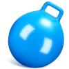 Gemscream Kids Bouncy Hopper Ball with Handle Jumping Hopping Exercise Balls for Toddlers Boys Girls Indoor Outdoors Sports School Games Exercise Gifts(29 Inch,Blue) view 1