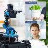 LewanSoul ROS Robotic Arm with Raspberry Pi 4B 4GB Open Source Programming FPV AI Vision 6DOF/Axis Smart Robot Kit, 4WD Mecanum Wheel Big Chassis, ArmPi Pro with RPi 4B 4GB view 4