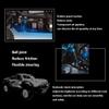 XMFHANG 1:10 Scale Nitro RC Car, 2.4Ghz 4WD RTR Trucks, 4X4 RC BUGGY with 18CPX Engine, Max 60 KM/H High Speed Off Road hobby RC Truck, 2 speed gearbox, alloy chassis, Gifts for Adults 20.8in large si view 3