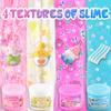 6 Pack Pink Slime Kit for Girls Ages 4-12, Cloud Butter Clear Party Favors view 4