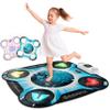 Kidzlane Light Up DJ Dance Mat for Kids - Bluetooth & AUX Compatible - 3 Fun Arcade Games with 5 Difficulty Levels - Detachable Discoball & Fairytail - Adjustable Volume - Ages 6+ view 1