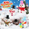 6 Pack Slime Stocking Stuffers, Stocking Stuffers for Kids,Christmas Crafts,Stocking Stuffers, Kids Crafts Snowman DIY Kit,Crafts Xmas Gift view 4