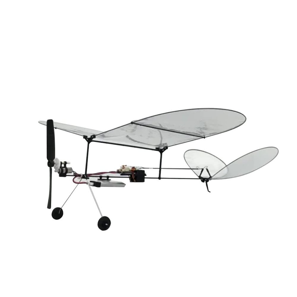Goekhyrani RC Helicopter ModeMinimumRC Butterfly V1 3CH RC Ultralight Monoplane Mini Fixed-Wing Aircraft ModelMini Airplane Model Collection (Motor Kit)