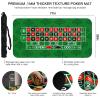 JIESITE Poker Table Top 71" X 36" Portable Roulette Table Mat Noise Reduction,with Carrying Bag and Roulette Balls for Roulette Games view 2