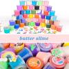 46 Pack Butter Slimes Kit Toys, Butter Slime Party Favors for Girls Boys, Slime Toys for Kids Birthday Easter Gifts Christmas Stocking Fillers view 3