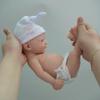 12" Reborn Baby Dolls Girl, Full Silicone Baby Dolls, Realistic Soft Silicone Newborn Baby Doll, Real Full Body Silicone Reborn Baby Dolls, Not Vinyl Dolls view 1