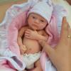 12" Reborn Baby Dolls Girl, Full Silicone Baby Dolls, Realistic Soft Silicone Newborn Baby Doll, Real Full Body Silicone Reborn Baby Dolls, Not Vinyl Dolls view 3