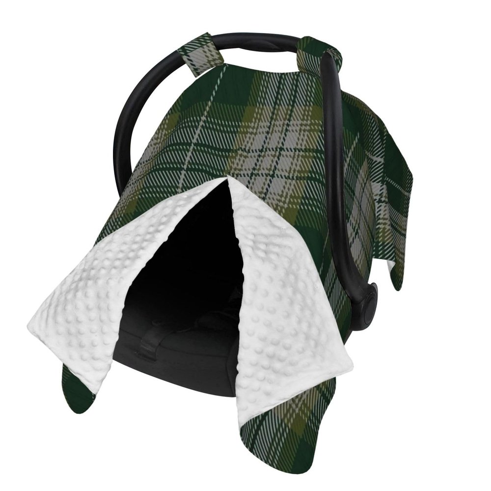 00266 Kelso Tartan Baby Car Seat, Rain Shelter, Multifunctional Nursing Cover for Newborns, Mother Care, Breastfeeding