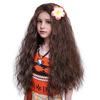 MUPUL Brown Wig For Kids Long Curly Wig Brown Halloween costume Wigs For Kids view 2