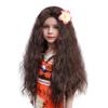 MUPUL Brown Wig For Kids Long Curly Wig Brown Halloween costume Wigs For Kids view 3