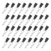 DMiotech 30Pcs Body Clips Pins with Pull Tabs, Black Universal RC Cars Parts Shell Replacement Parts for 1/16 1/18 Scale RC Car view 1
