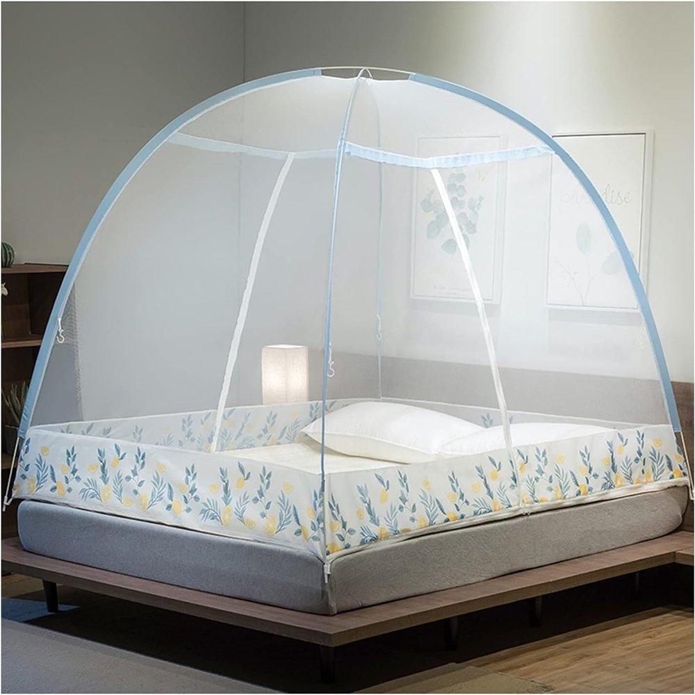 RhLLvJ Mosquito Net Outdoor Garden Mosquito Net, Installation Mosquito Net, Portable Mosquito Net Tent for Courtyard(Style 1,1.2 * 2.0m)