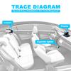 Baby Car Camera, 4.3" Display with HD Night Vision Function Baby Car Mirror, Safety Rear Facing Car Seat Camera Baby Car Monitor to Observe Baby's Every Move view 3