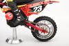 Aluminum 7075 Alloy Chain Tension Rear Swing Arm (Larger Inner Bearings) for LOSI 1:4 Promoto MX Motorcycle Dirt Bike RTR FXR LOS06000 LOS06002 Upgrades - Blue view 2