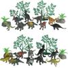 Aurora Toys Timeless Habitat Mini Dino Play Figures Toy - Imaginative Play - Unplugged Play - Multicolor 6 Inches view 2