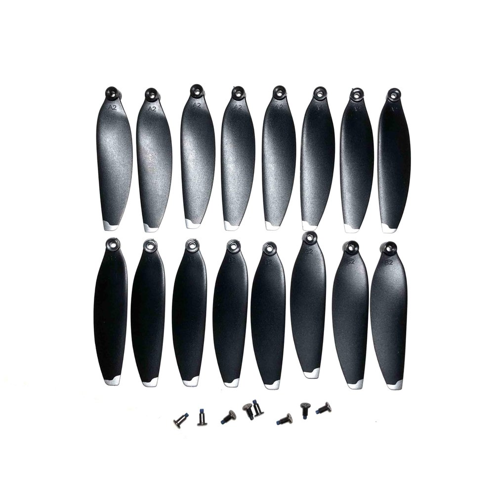 ABZEKH Drone Accessories Original for LYZRC L500 PRO L500PRO for MAX WiFi FPV RC Drone Quadcopter Spare Parts Propeller Props for 64mm Maple Leaf Accessorie(16PCS Blades)