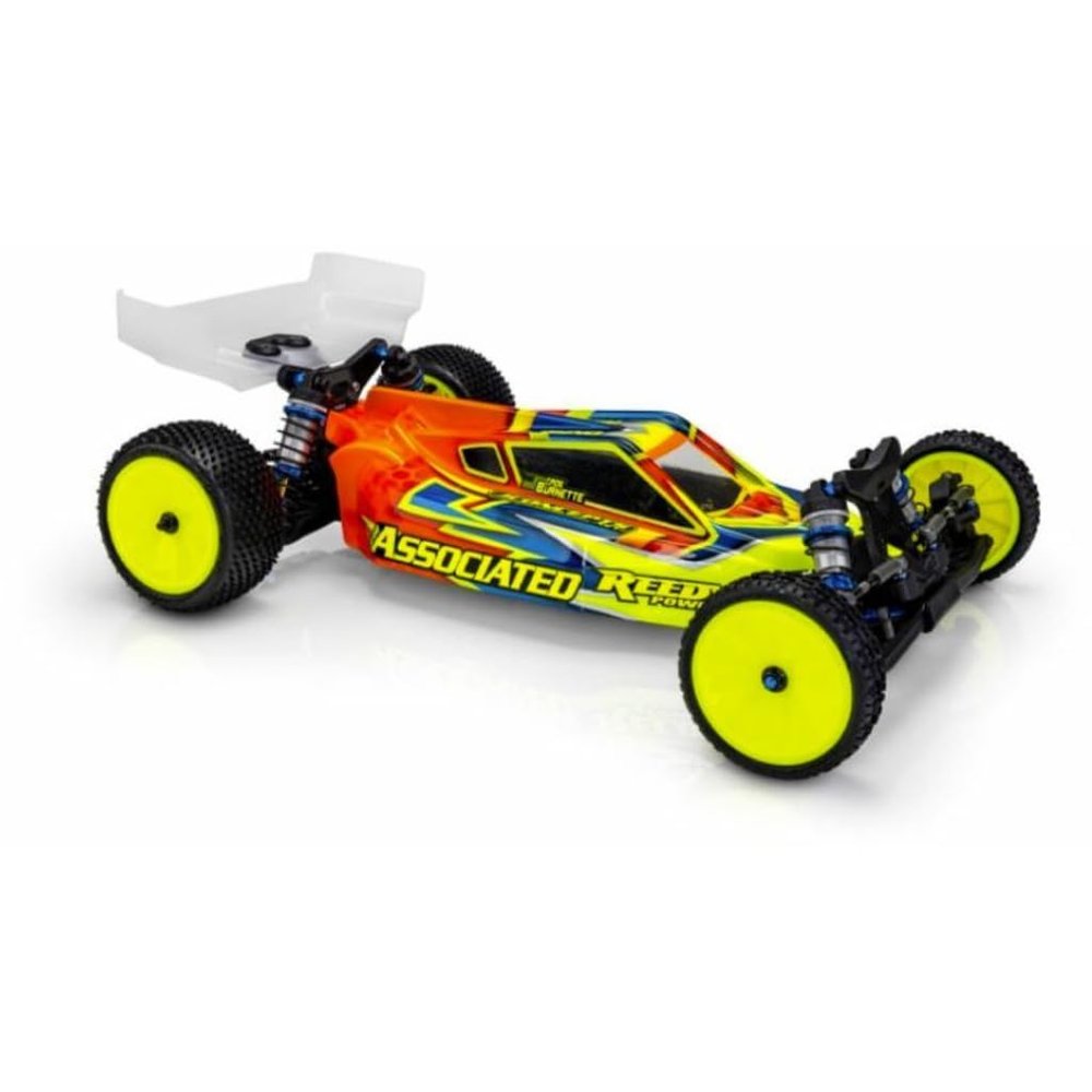 JCO0616 JConcepts RC10 B7/B7D P2 Body w/Turf Wing (Clear)