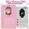 Kids Smart Watch with 2 Screen Protectors, 1.5'' Touch Screen, 26 Games, Audiobook, Learn Card, HD Camera, Video, Pedometer, Alarm Clock - Educational Wristwatch Learning Toy Fun for Birthday Gifts view 2