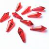 50pcs Red Color Glass Chandelier ICICLE Crystal prisms pendants lamp parts view 3