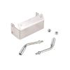 DAYUDDRICAR for TRX4M 1/8 RC Car Simulation Silver Metal Rear Exhaust Pipe Exhaust Pipe for TRX4-M 1/18 RC Crawler Car Upgrade Parts view 2
