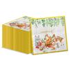 100Pcs Woodland Party Napkins - 13 x 13inch Animal Baby Shower Napkins, Forest Friends Fox Deer Dinner Lunch Paper Napkin for Woodland Baby Shower Decorations Forest Party Decorations view 1