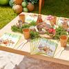 100Pcs Woodland Party Napkins - 13 x 13inch Animal Baby Shower Napkins, Forest Friends Fox Deer Dinner Lunch Paper Napkin for Woodland Baby Shower Decorations Forest Party Decorations view 4