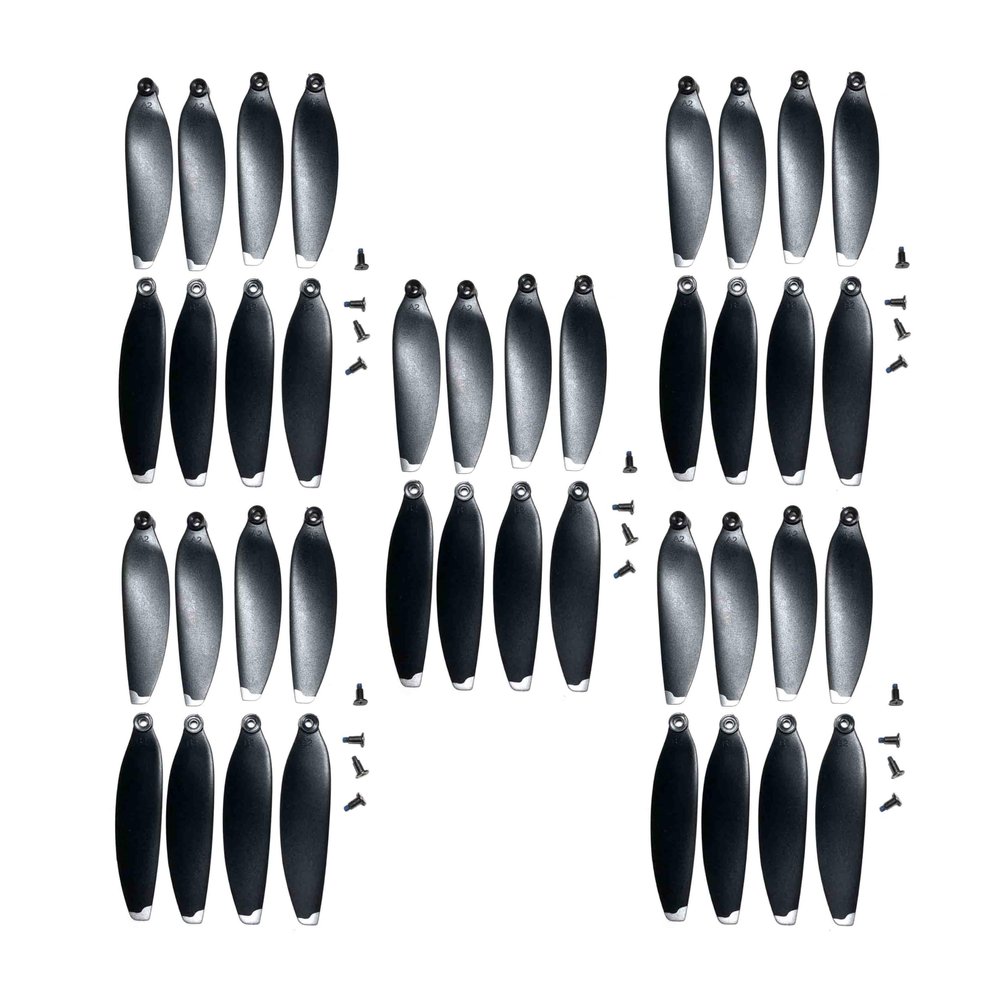 ABZEKH Drone Accessories Original for LYZRC L500 PRO L500PRO for MAX WiFi FPV RC Drone Quadcopter Spare Parts Propeller Props for 64mm Maple Leaf Accessorie(40PCS Blades)