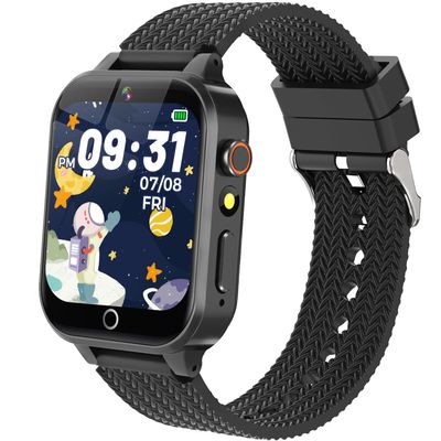 Kids Smart Watch with 2 Screen Protectors, 1.5'' Touch Screen, 26 Games, Audiobook, Learn Card, HD Camera, Video, Pedometer, Alarm Clock - Educational Wristwatch Learning Toy Fun for Birthday Gifts