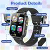 Kids Smart Watch with 2 Screen Protectors, 1.5'' Touch Screen, 26 Games, Audiobook, Learn Card, HD Camera, Video, Pedometer, Alarm Clock - Educational Wristwatch Learning Toy Fun for Birthday Gifts view 4