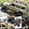 SVERTIBO 1/16 Scale RC Crawler, WPL C54-1 RTR RC Truck 4x4 Off Road RC Rock Crawler with Upgraded Chassis, 260 Motor New Gearbox and Batteries for Adults Hobby Toy (Yellow) view 4