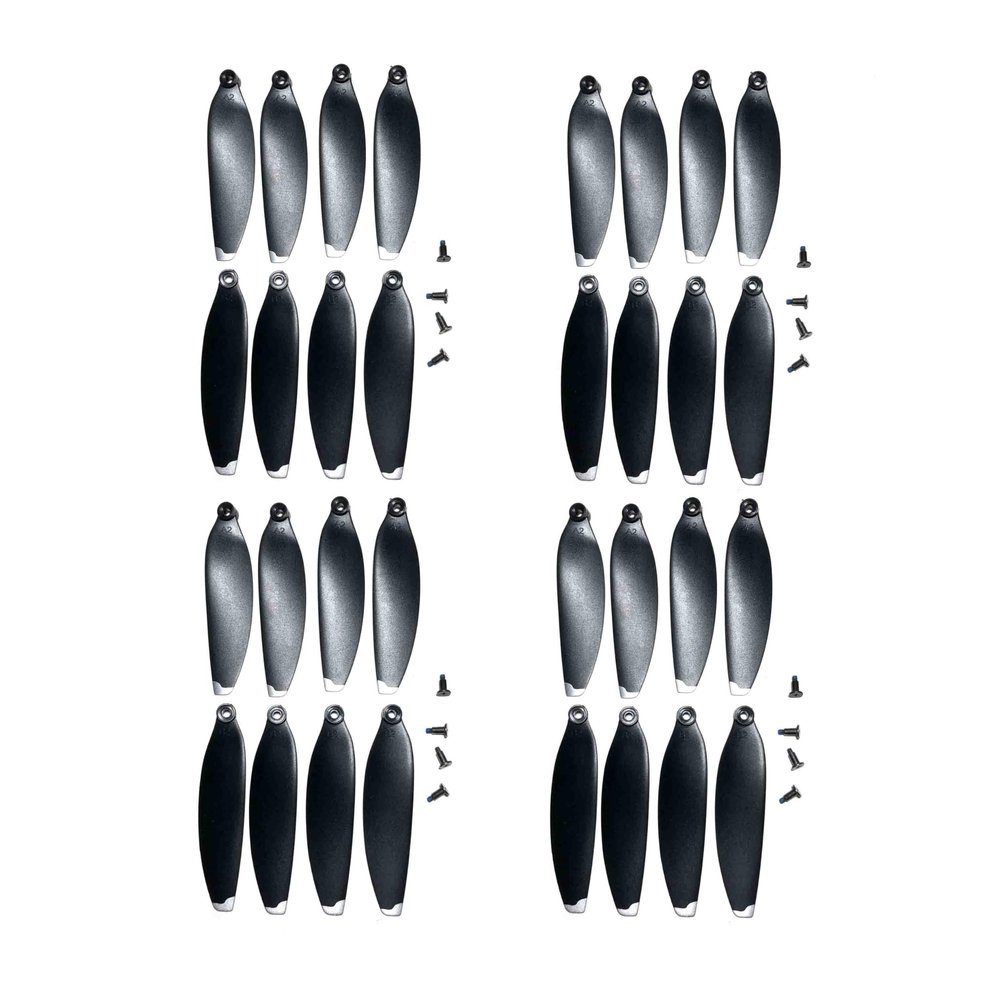 ABZEKH Drone Accessories Original for LYZRC L500 PRO L500PRO for MAX WiFi FPV RC Drone Quadcopter Spare Parts Propeller Props for 64mm Maple Leaf Accessorie(32PCS Blades)