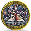 Strugglejewelry One More Chapter and Go to Bed Decision Maker Coin - Perfect for Book Lovers and Night Owls (Gold) view 1
