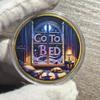 Strugglejewelry One More Chapter and Go to Bed Decision Maker Coin - Perfect for Book Lovers and Night Owls (Gold) view 2