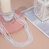 36 Pack Faux Pearl Necklace Bulk Pearl Necklaces Women's Jewelry 1920s Long Pearl Necklace Accessories for Wedding, Christmas, Birthday Party, Costume Matching view 4