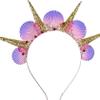 JeVenis Pink Seashell Halo Crown Headpiece Mermaid Headband Seashell Crown Headband Siren Costume Women Halloween Cosplay Renaissance view 1